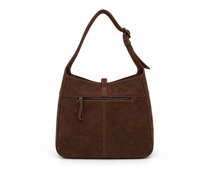 Tasche Helena Shopper Suede Brown