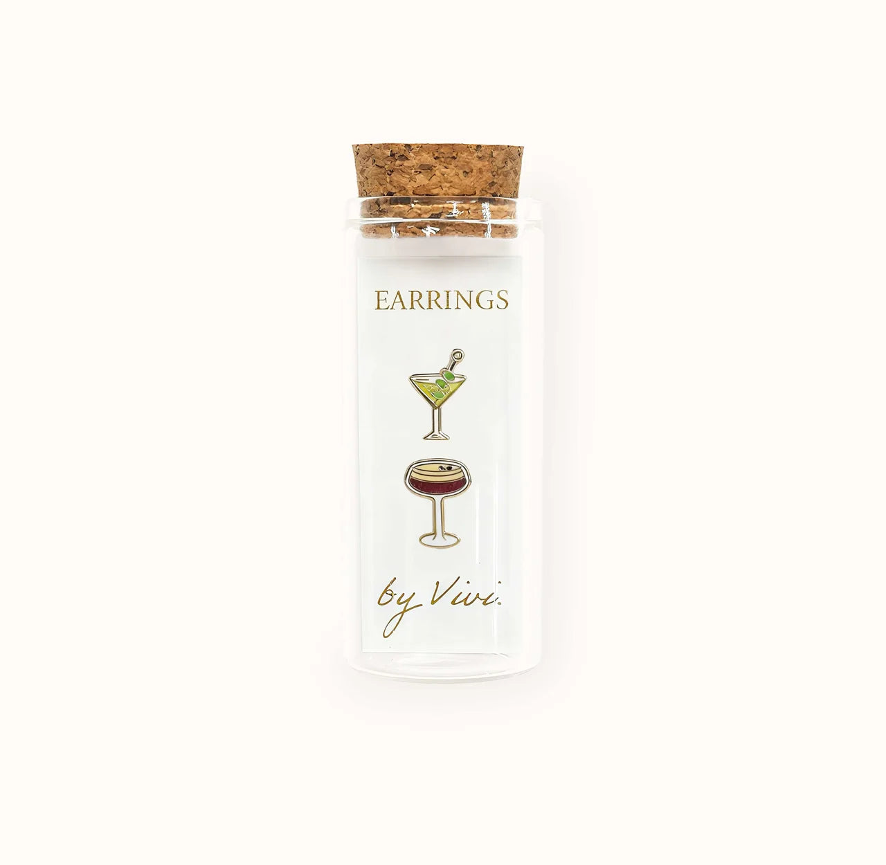 Ohrringe im Glas Cocktail Girl