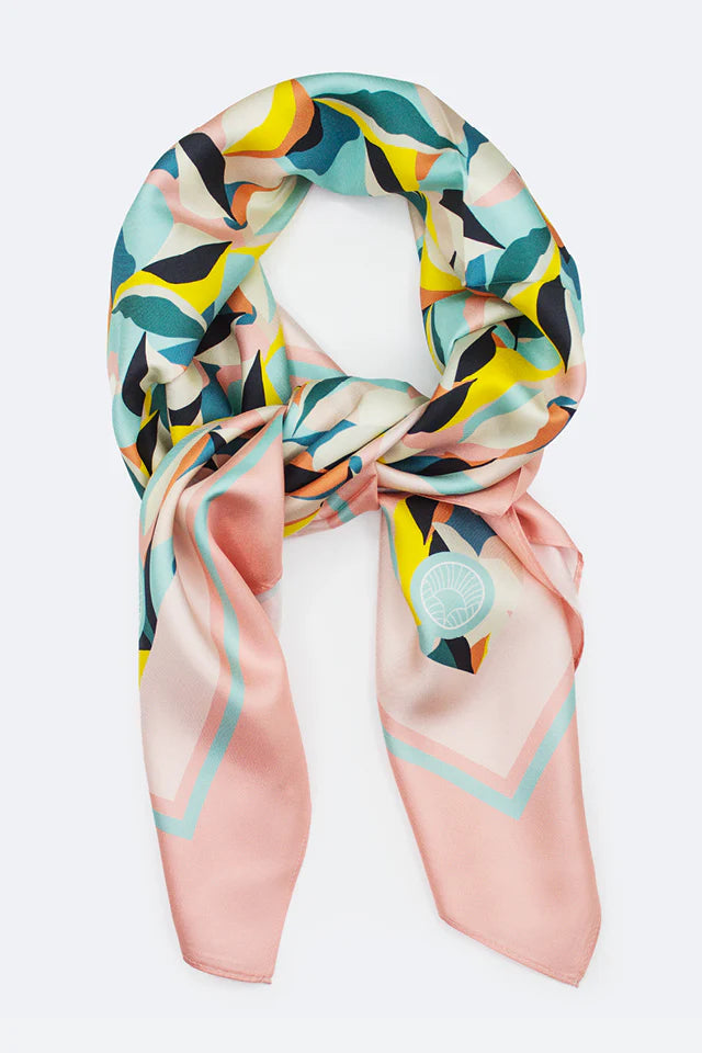 Seidentuch 90 Luana°Rose