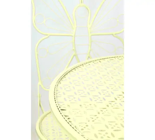 TISCH- UND STUHLSET PAPILLON S/3 für Frühling und Sommer