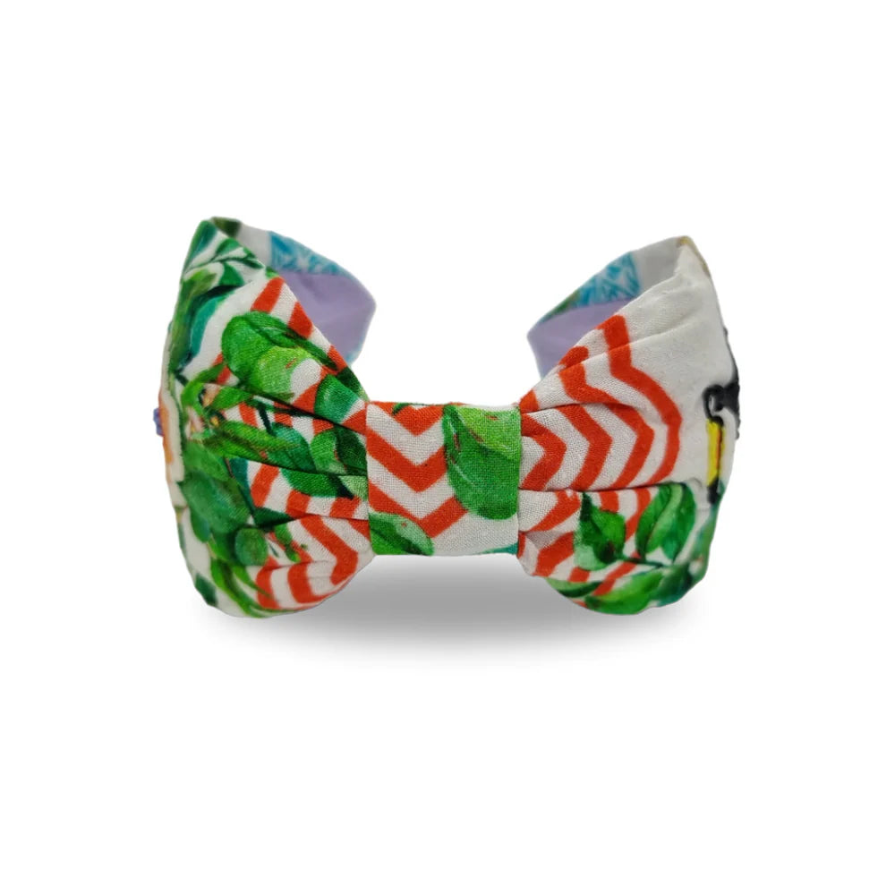 Haarband White Tucan