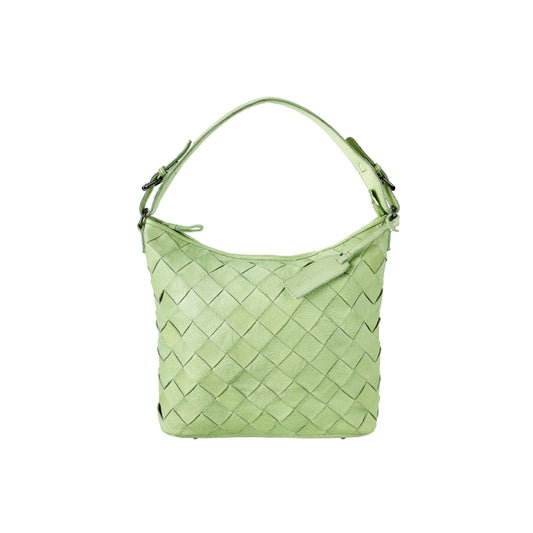 Handtasche "EMILIA FLECHTWERK APPLE GREEN"