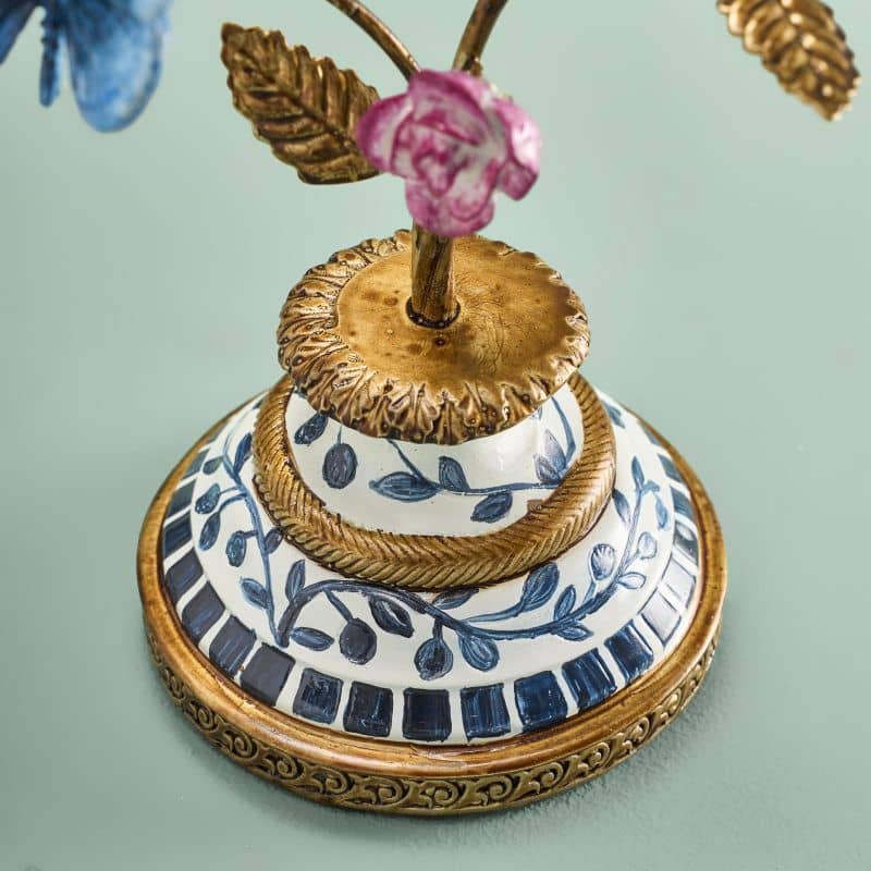 Kerzenleuchter Schmetterlinge, mehrfarbig