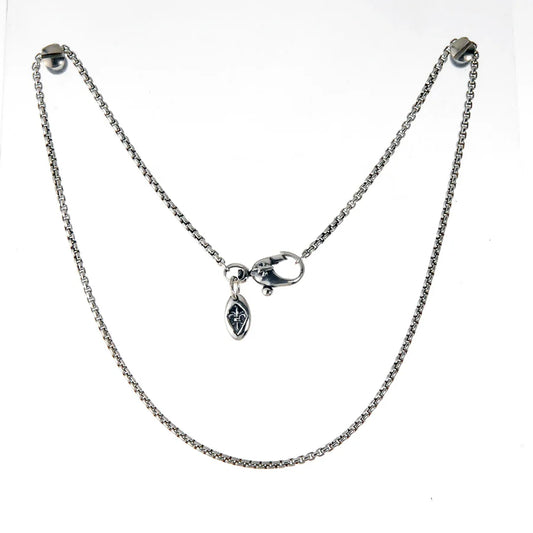 Silberne Halskette BRICKSCHAIN S