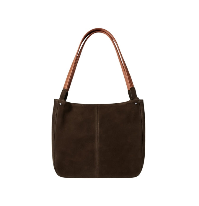 Tasche Suede Green & Brown