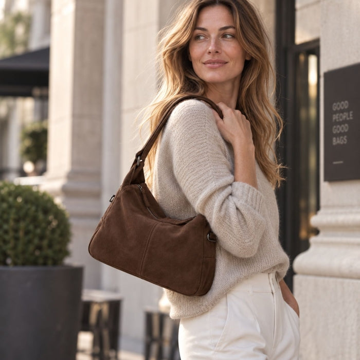 Tasche Helena Suede Brown