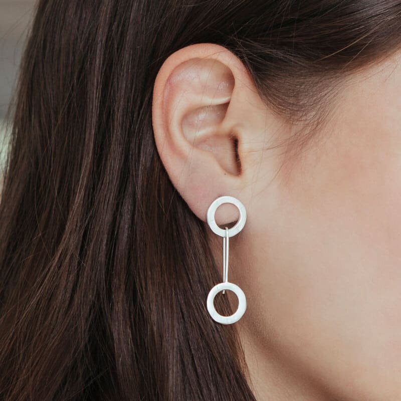 Ohrring Day into Night