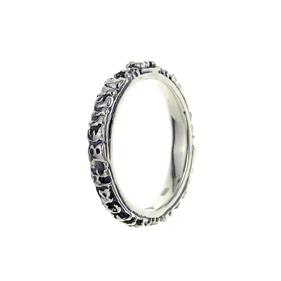 Silberring Slim GLAUBE AN DEINE TRÄUME