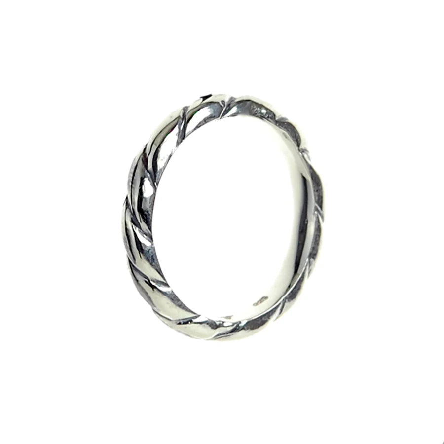 Silberring Slim SPIRAL