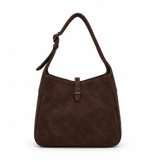 Tasche Helena Shopper Suede Brown