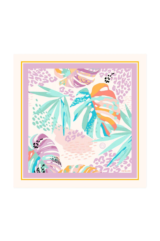 Seidentuch 90 Waikiki