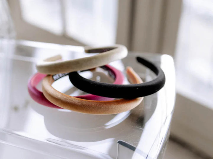 Haarreif AKELA gepolstert aus Samt