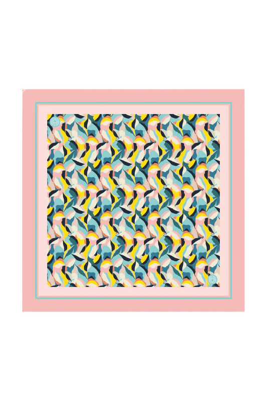 Seidentuch 90 Luana°Rose